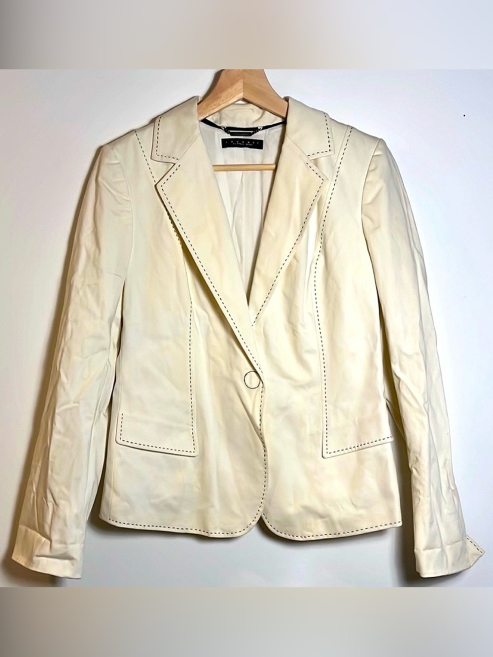 LAUNDRY Cream Women's Blazer